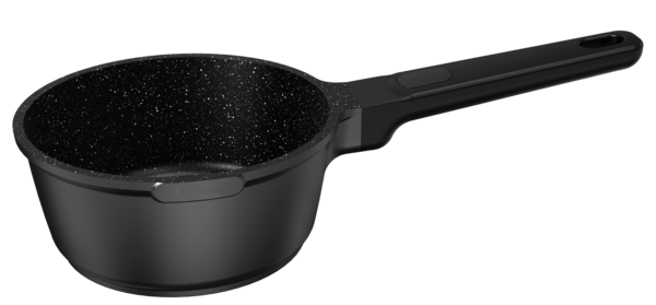 Ківш IQ Be Simple алюмінієвий 16 см (1.3 л) з кришкою (IQ-4049-16)