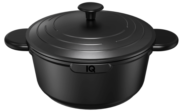 Каструля IQ Be Simple алюмінієва 28 см (6.4 л) з кришкою (IQ-2049-28)