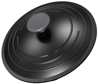 Ківш IQ Be Creative алюмінієвий 16 см (1.3 л) з кришкою (IQ-4047-16)