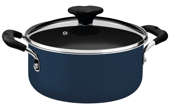 Каструля TRAMONTINA TUNIS з кришкою 2,9л (діам 20см) BLUE (28722/120)