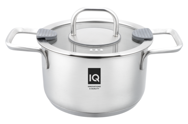 Каструля IQ Be Creative 22 см (4.6 л) з кришкою (IQ-2050-22)