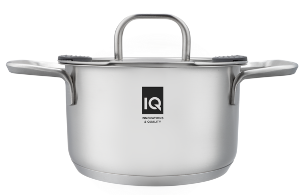Каструля IQ Be Creative 24 см (5.8 л) з кришкою (IQ-2050-24)