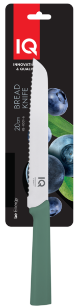 Ніж IQ Be Energy хлібний 20 см (IQ-11001-6)