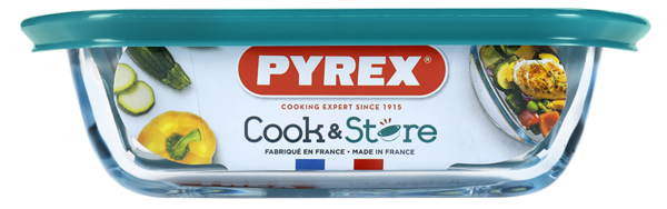 Форма с/к PYREX Cook&Store форма з криш. квад 25х22х7см (2.2л) (212P000/7645)