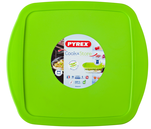 Форма с/к PYREX Cook&Store форма з криш. квад 25х22х7см (2.2л) (212P000/7645)