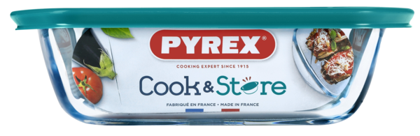 Форма с/к PYREX Cook&Store форма з криш. прямокут 23х15х7см (1.2л) (215P000/7646)