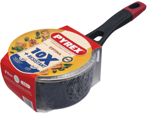 Ківш PYREX OPTIMA 16см індукція з кришкою (OT16AP6/8044)