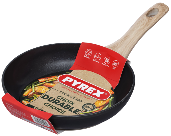 Сковорода PYREX Cook&Care 20 см індукція б/кришки (CR20BF6/8046)