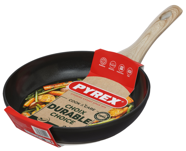 Сковорода PYREX Cook&Care 22 см індукція б/кришки (CR22BF6/8046)