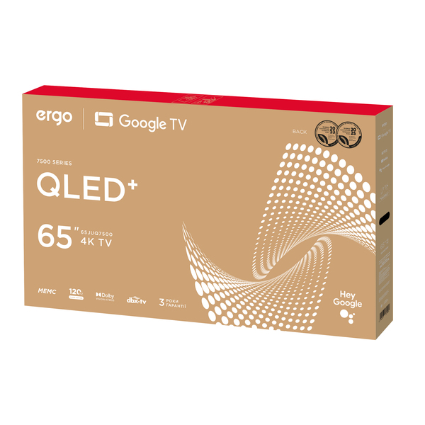 Телевізор ERGO 65JUQ7500 рідкокристалічний