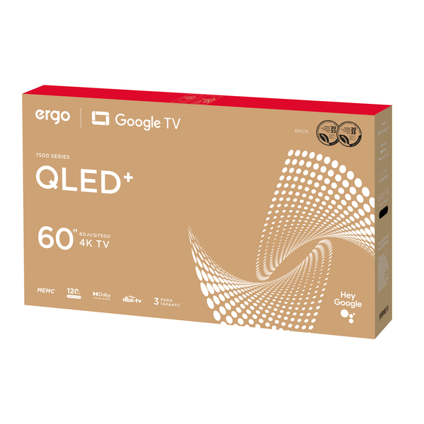 Телевізор ERGO 60JUQ7500 рідкокристалічний