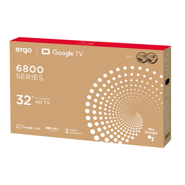 Телевізор ERGO 32JHS6800 рідкокристалічний