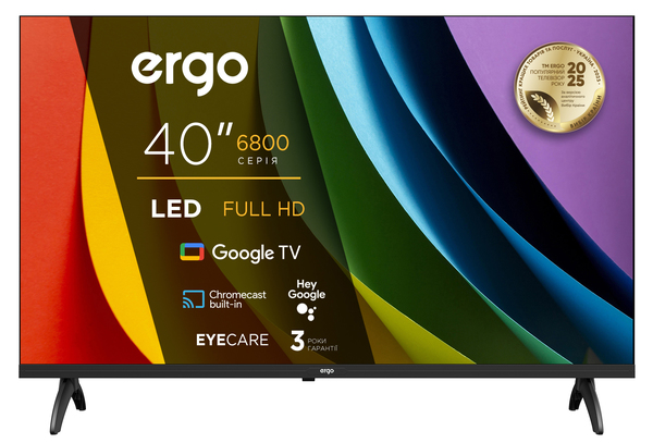 Телевізор ERGO 40JFS6800 рідкокристалічний