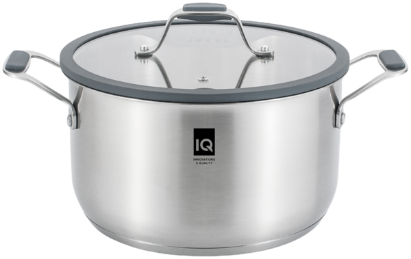 Каструля IQ Be Brave 22 см (4.2 л) з кришкою (IQ-2052-22)