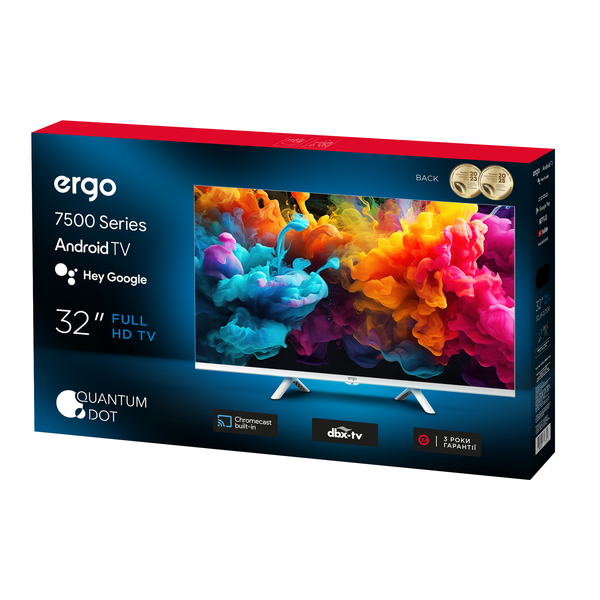 Телевізор ERGO 32JFQ7510 рідкокристалічний