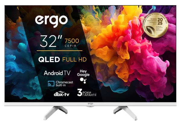 Телевізор ERGO 32JFQ7510 рідкокристалічний