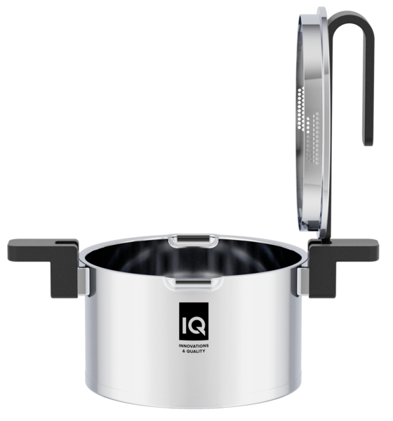 Каструля IQ Be Smart 18 см (2.3 л) з кришкою (IQ-2053-18)