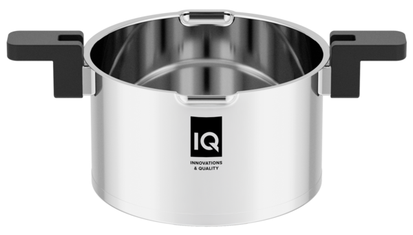 Каструля IQ Be Smart 22 см (4.2 л) з кришкою (IQ-2053-22)