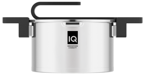 Каструля IQ Be Smart 24 см (5.4 л) з кришкою (IQ-2053-24)