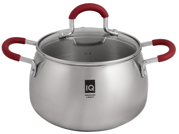 Каструля IQ Be Royal 20 см (2.9 л) з кришкою (IQ-2051-20)