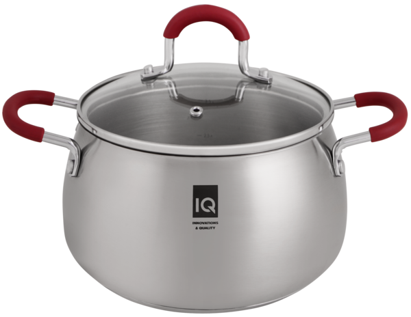 Каструля IQ Be Royal 22 см (4.0 л) з кришкою (IQ-2051-22)
