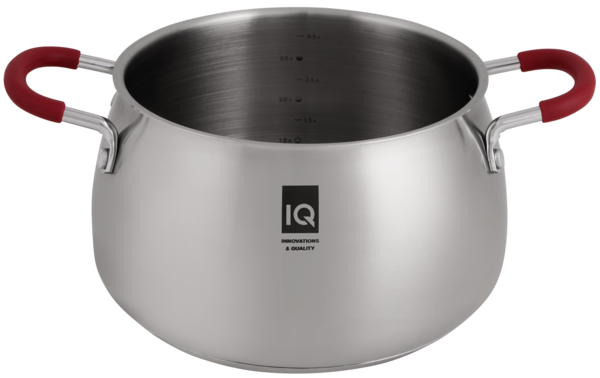 Каструля IQ Be Royal 22 см (4.0 л) з кришкою (IQ-2051-22)