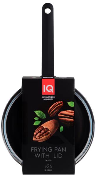 Сковорода IQ Be Smart глибока 24 см з кришкою (IQ-1154-24)