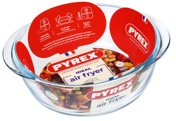 Форма с/к PYREX AIRFRYER круг. 20x18x7 см (1л) (207B100/7948)