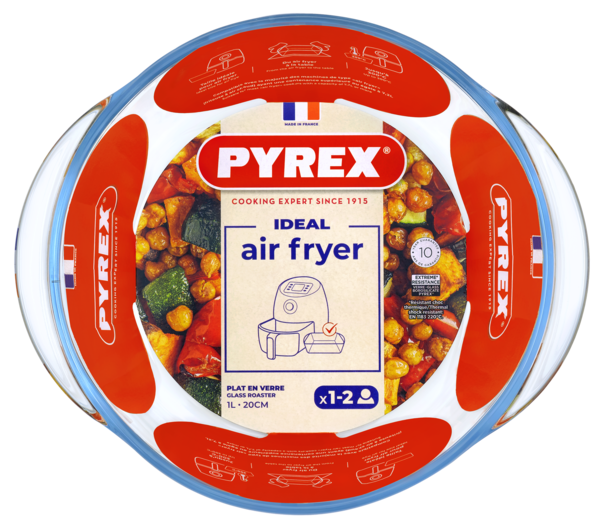 Форма с/к PYREX AIRFRYER круг. 20x18x7 см (1л) (207B100/7948)