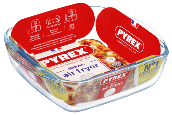 Форма с/к PYREX AIRFRYER квадр. 20x17x6 см (1л) (211B100/7940)