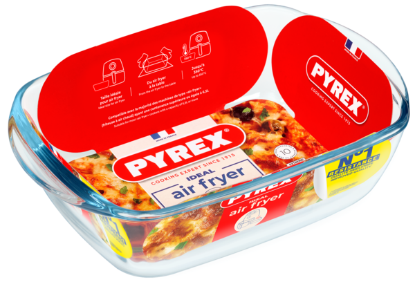 Форма с/к PYREX AIRFRYER прям. 23x15x6 см (1.2л) (215B100/7948)