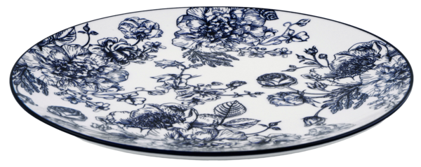 Тарілка Limited Edition BLOSSOM BLUE /19 см /десерт. (YF7001-2)