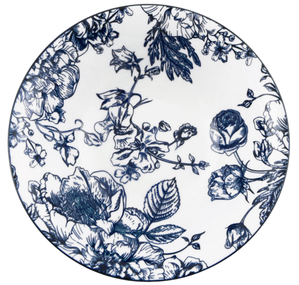 Тарілка Limited Edition BLOSSOM BLUE /20 см (0,8л)/суп. (YF7001-3)