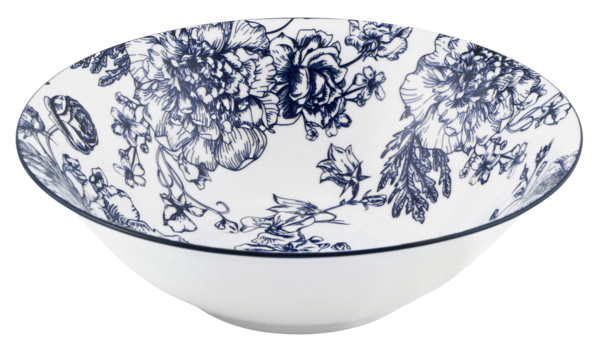 Салатник/Піала Limited Edition BLOSSOM BLUE /22.5 см (1,2л) (YF7001-6)