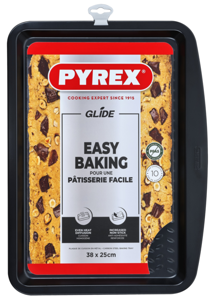 Форма PYREX GLIDE мет.форма низька прямокут 38х25см (GL38BV6/8046)