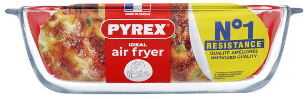 Форма с/к PYREX AIRFRYER квадр. 25x22x7 см (2.2л) (212B100/7948)