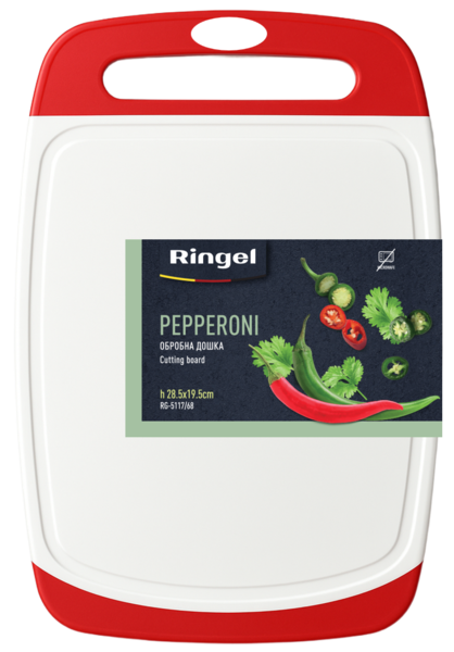 Дошка обробна RINGEL Pepperoni 28.5*19.5*0.9 см (RG- 5117/68)