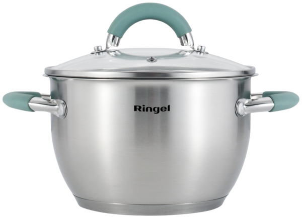 Набір посуду RINGEL Herbal Набір каструль 4 пр. 2.6 л+3.6 л (RG-6011)
