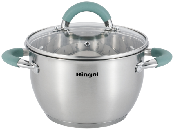 Набір посуду RINGEL Herbal Набір каструль 4 пр. 2.6 л+3.6 л (RG-6011)