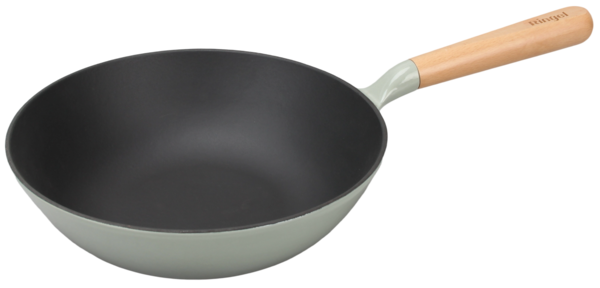 Сковорода RINGEL PrimaVERA чавунна WOK 26 см б/кришки (RG-1147-26/w ci)
