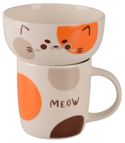 Набір посуду дит. Limited Edition HAPPY CAT /НАБІР/ 2 пр. / в упаковці (JSD05)