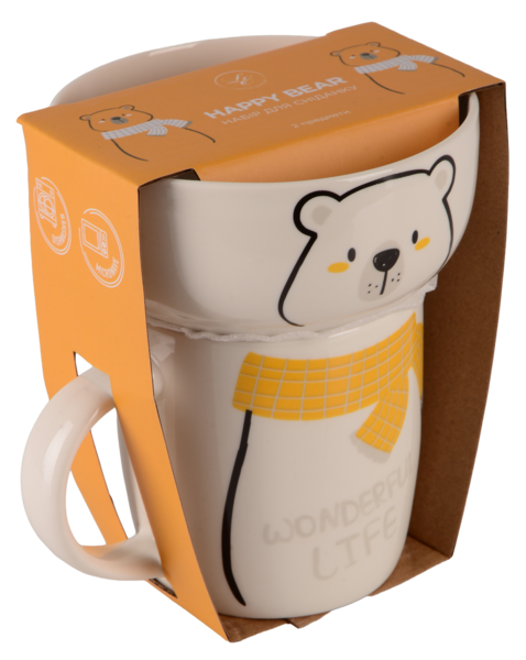 Набір посуду дит. Limited Edition HAPPY BEAR /НАБІР/ 2 пр. / в упаковці (JSD06)