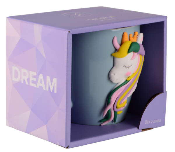 Чашка Limited Edition DREAM UNICORN /340 мл в уп. (JSD09)