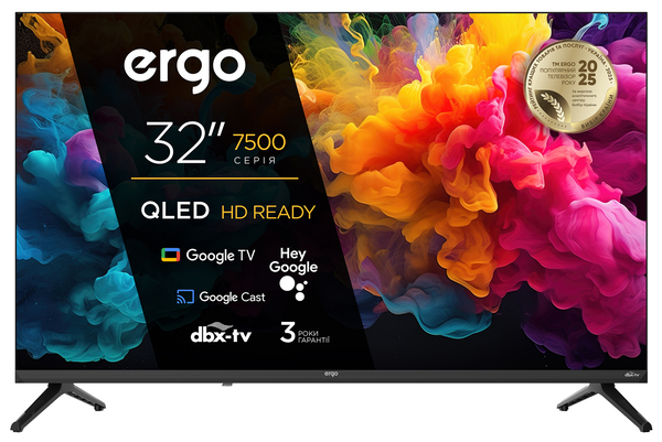 Телевізор ERGO 32JHQ7500 рідкокристалічний