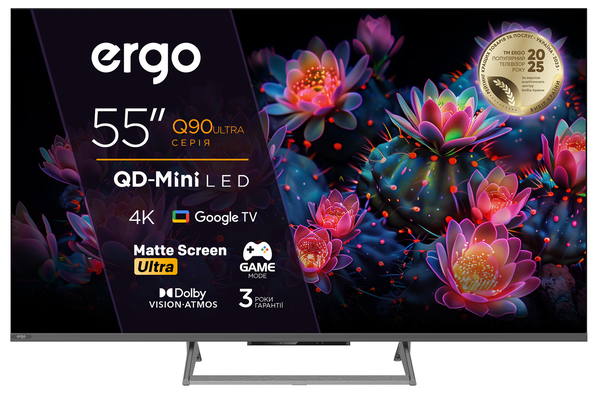 Телевізор ERGO 55MQ90 Ultra рідкокристалічний
