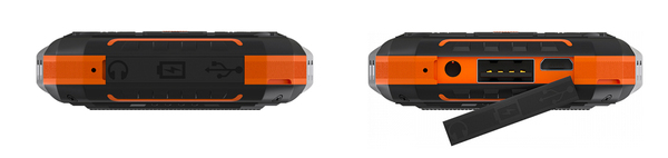 Мобільний телефон ERGO E283 Dual Sim (black orange)