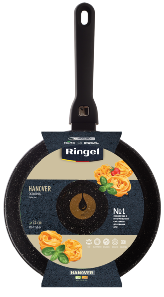 Сковорода RINGEL Hanover 24 см б/кришки (RG-1152-24)