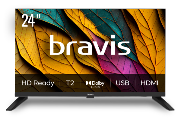 Телевізор BRAVIS 24K4100H рідкокристалічний