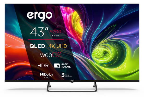 Телевізор ERGO 43WUQ9200 рідкокристалічний