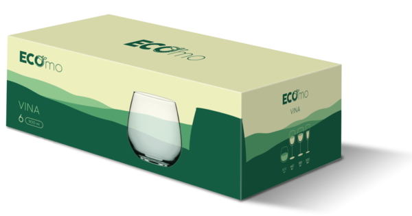 Склянка ECOMO VINA /НАБІР/ 6X500 мл, висота 10см (C3310)